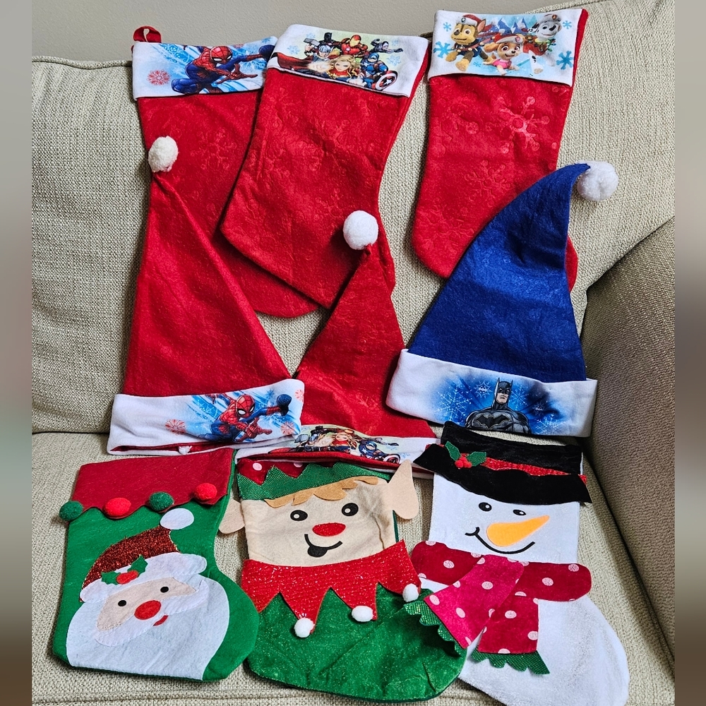 Bundle - Chirstmas Holiday Bundle of Stockings And Hats